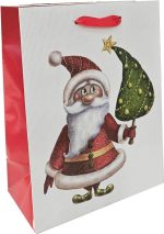 Подаръчна торбичка XMAS M, 71228, 17.8x22.9x9.8cm