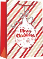 Подаръчна торбичка XMAS Deluxe M,18x23x10 cm - Image 2