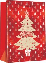 Подаръчна торбичка XMAS Deluxe M,18x23x10 cm - Image 4