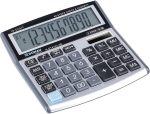 Настолен калкулатор Donau Tech 4101, 10 разряда, сребро - Image 2