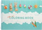 Книжка за оцветяване, А4, 51 стр., Little one