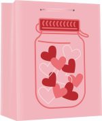 Подаръчна торбичка Deluxe Medium Valentine, 18x23x10cm - Image 2