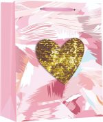 Подаръчна торбичка Deluxe Medium Valentine, 18x23x10cm - Image 3