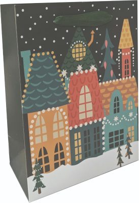 Подаръчна торбичка XMAS Medium Deluxe,18x23x10 cm - Image 2