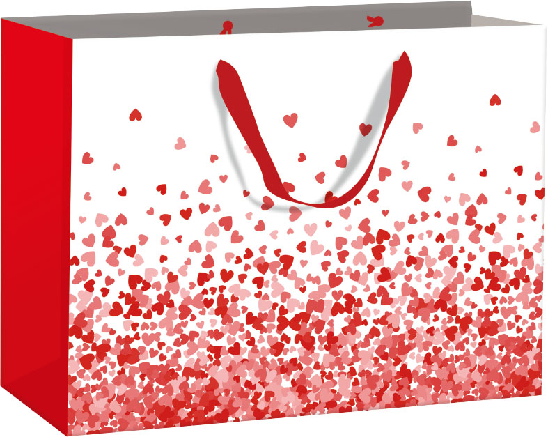 75244 Подаръчна торбичка Deluxe Jumbo Valentine, 33x45x10cm - Image 1