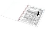 Книжка за оцветяване Adult, А4, 40 стр., Coloring - Image 3