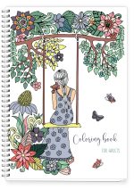 Книжка за оцветяване Adult, А4, 40 стр., Coloring