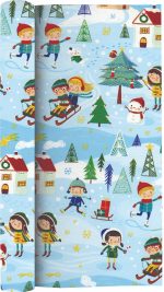 Опаковъчна хартия Creative, 200x70cm, XMAS Kids - Image 5