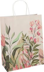 Подаръчна торбичка Eco Special Large Flowers, 26.5x33x13cm - Image 2