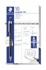 Автоматичен молив Staedtler 778, 0.5 mm, черен - Image 2