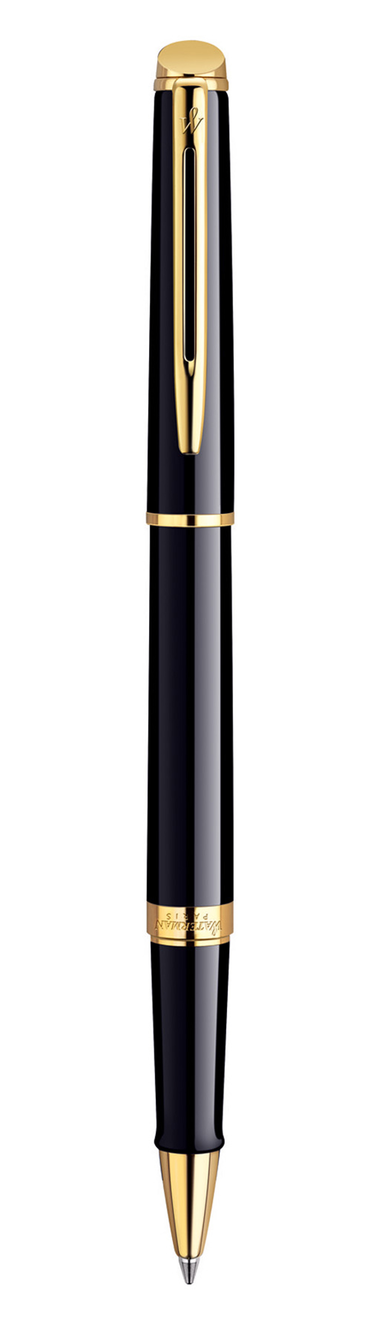 7901_4 Ролер Waterman Hemisphere Laque Black GT - Image 1