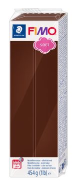 Полимерна глина Staedtler Fimo Soft, 454g, шоколад 75