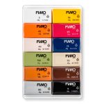 Комплект глина Staedtler Fimo Soft, 12цвята х 25g, Natural - Image 2