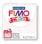 Полимерна глина Staedtler Fimo Kids,42g, бял 0 - Image 2