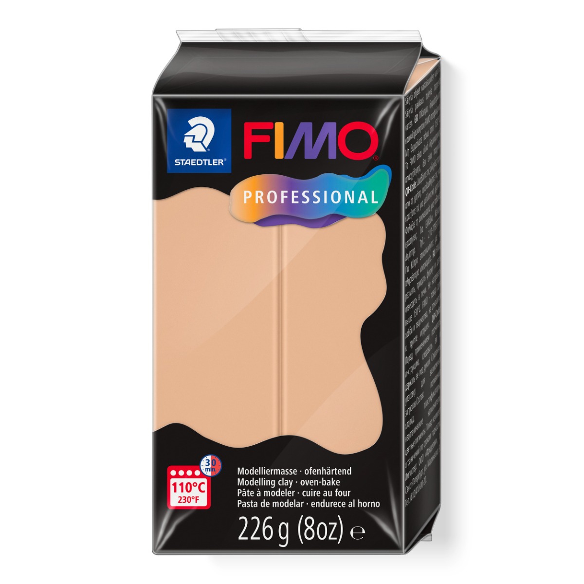 Полимерна глина Staedtler Fimo Prof, 226g, ПЯСЪЧЕН - Image 1