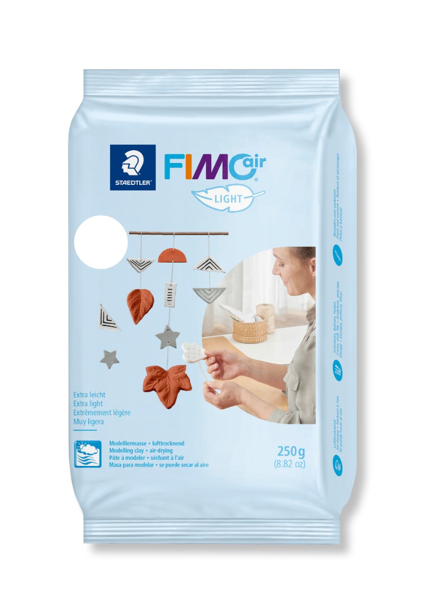 8131-0_fimoair_light_250g_-0 Глина Staedtler Fimo Air light 8131, 250g, бял - Image 1
