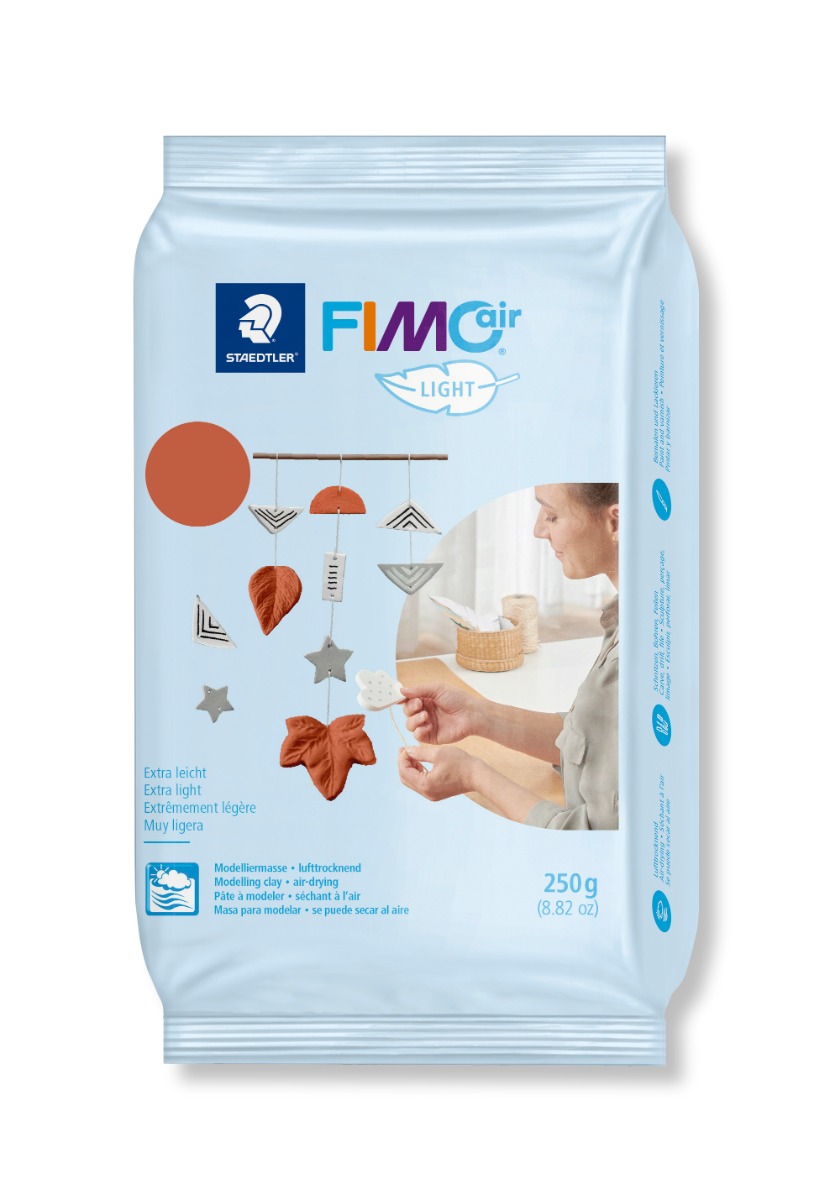 8131-76_fimoair_light_250g_-76 Глина Staedtler Fimo Air light 8131, 250g, теракота - Image 1