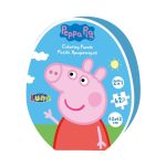 Двустранен пъзел за оцветяване, 42 части,42х42cm, Peppa Pig