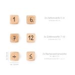 Образователна игра с дървени зарове Trendhaus ABC - Image 5