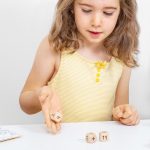 Образователна игра с дървени зарове Trendhaus ABC - Image 3