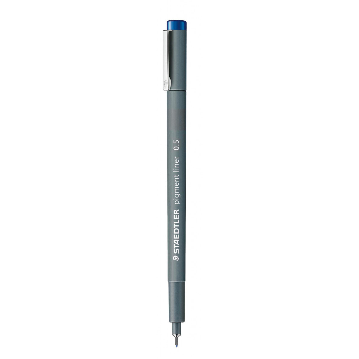 blue_1_ Тънкописец Staedtler Pigment Liner 308, 0.5, син - Image 1