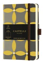 Бележник Castelli Oro, 13x21cm, бели л., Circles
