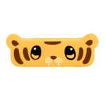 Силиконов несесер с цип Bangoberry, Tiggy Tiger