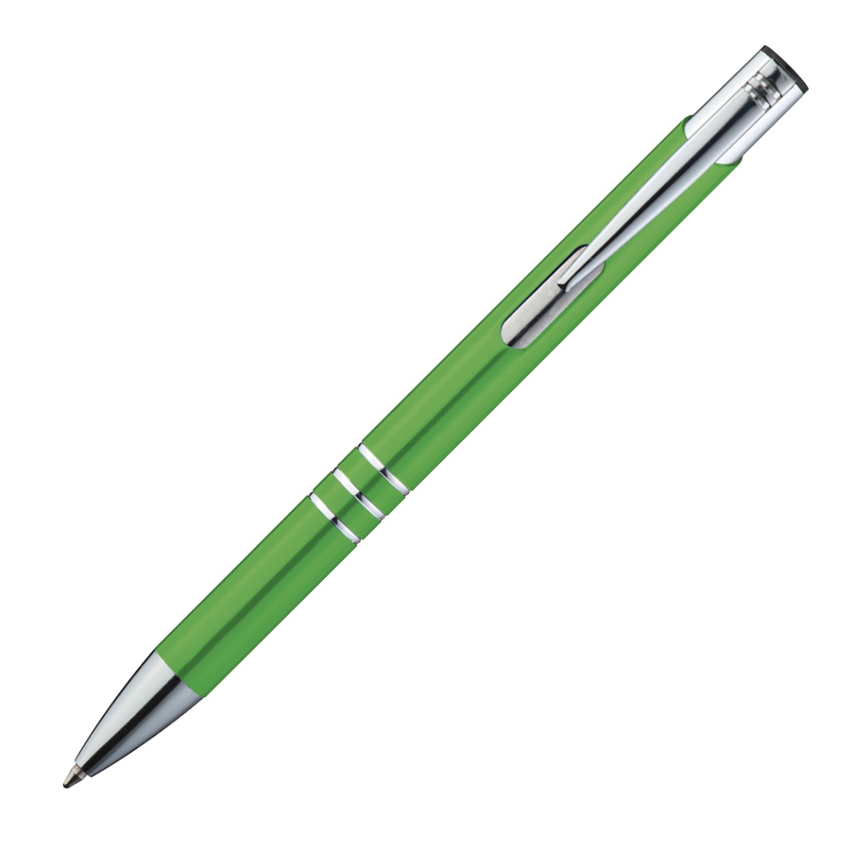 f0ec_1333929_2 Метална химикалка, свзелена - Image 1