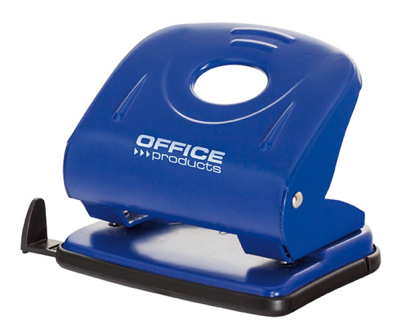 file_137 Перфоратор Office Products, до 30 листа, метален, син - Image 1