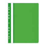 Папка Office Products с прозрачно лице европерф, зелен