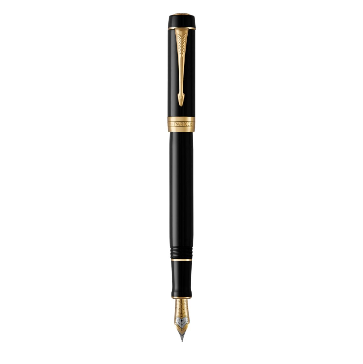 file_3 Писалка Centennial Parker Royal Duofold Black GT, M - Image 1