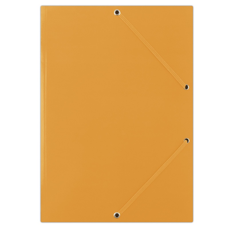 file_5 Картонена папка Donau с ластик 400g,3 капака,оранж - Image 1