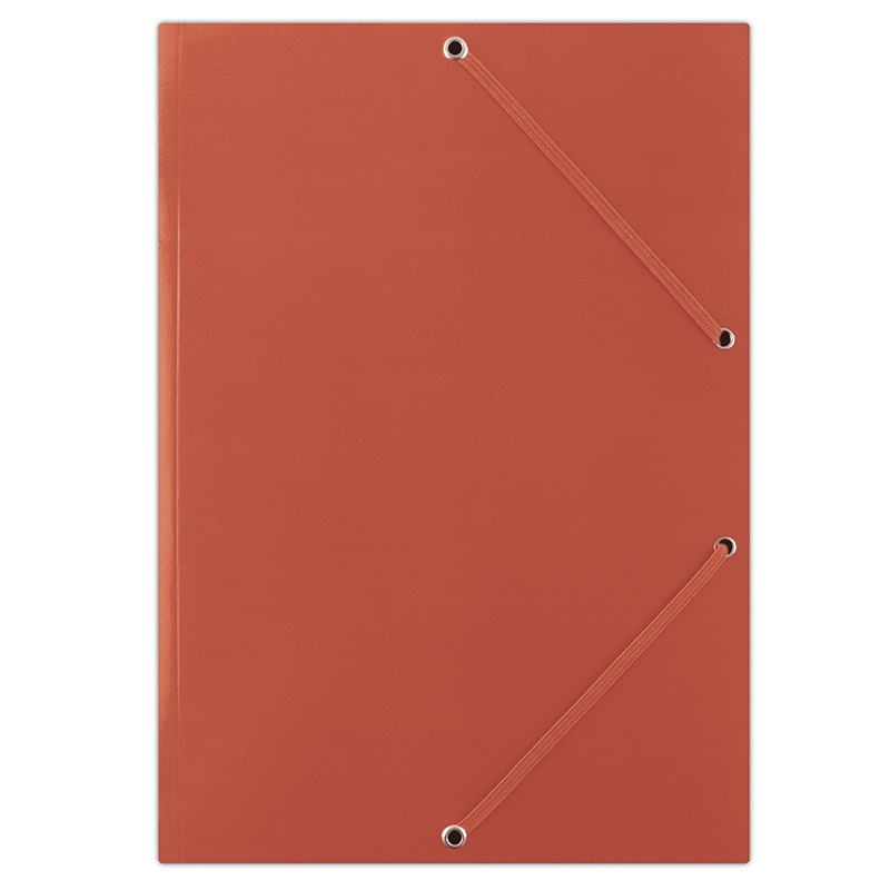 file_7 Картонена папка Donau с ластик 400g,3 капака,черв. - Image 1