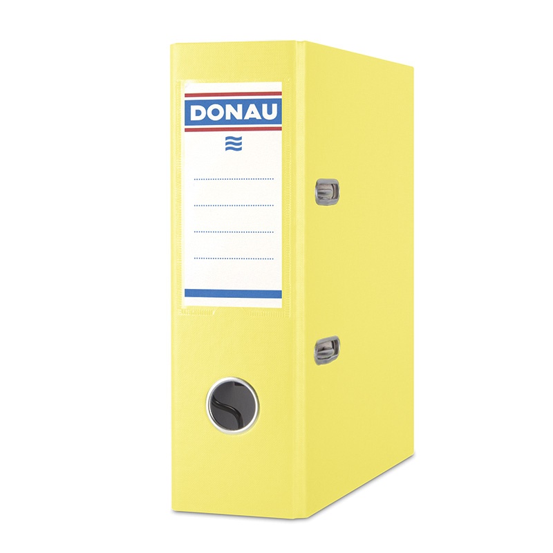 file_81 Класьор Donau, A5, вертикален, 7.5 cm, жълт - Image 1
