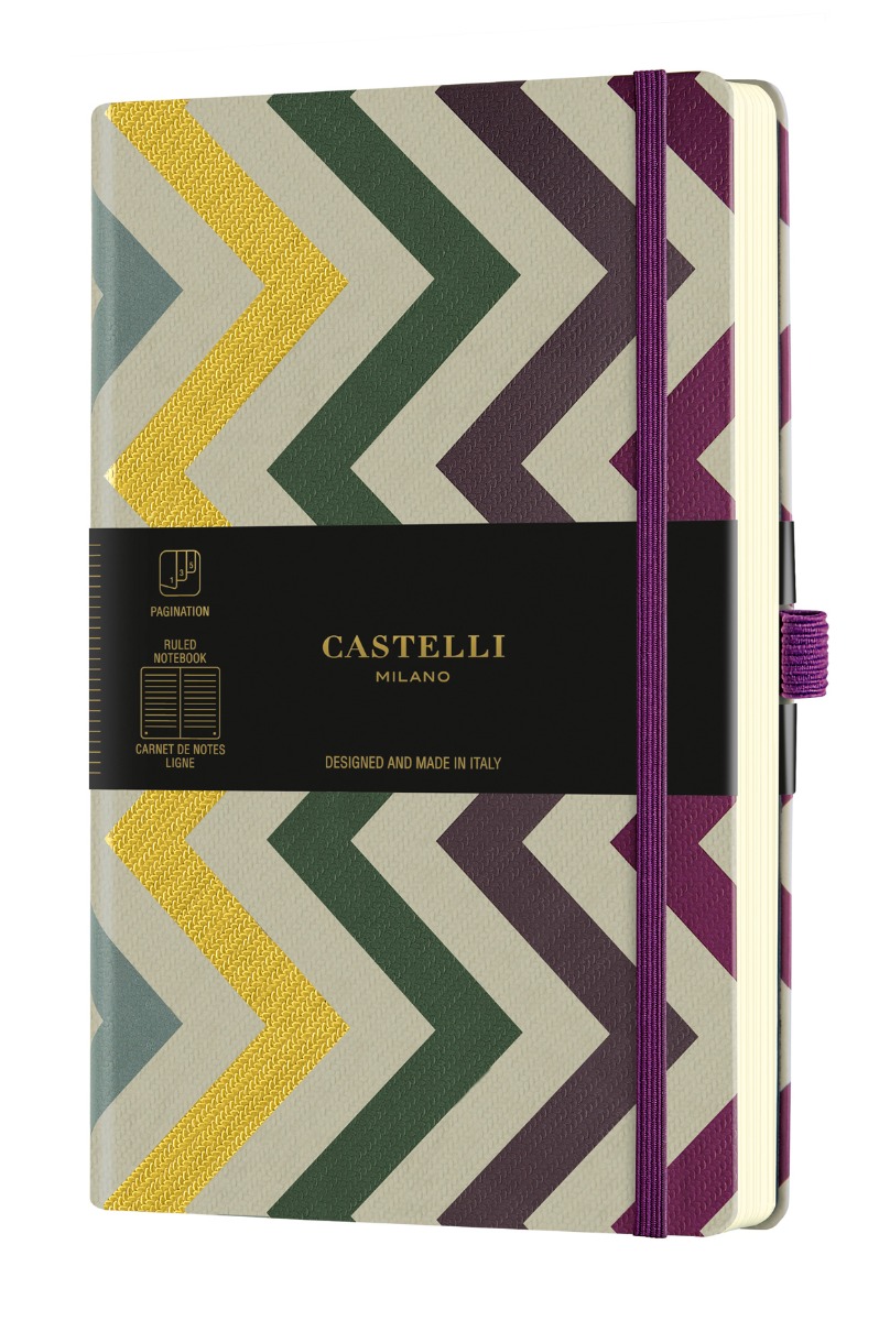 frets.main_2 Бележник Castelli Oro, 13x21cm, линиран, Frets - Image 1
