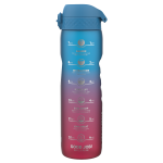 Бутилка за вода Ion8 Mot., рециклирана пластмаса,1000ml, Blue/Pink