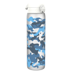Бутилка за вода Ion8 Mot., рециклирана пластмаса,1000ml, Camouflage - Image 3