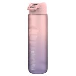 Бутилка за вода Ion8 Motivator, рециклирана пластмаса,1000ml, Peri/Rose - Image 2