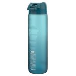 Бутилка за вода Ion8 Motivator, рециклирана пластмаса,1000ml, Teal/Blue - Image 2