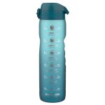 Бутилка за вода Ion8 Motivator, рециклирана пластмаса,1000ml, Teal/Blue - Image 3