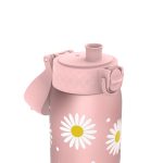 Бутилка за вода Ion8 Print, рециклирана пластмаса, 350ml, МАРГАРИТКИ - Image 4
