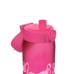 Бутилка за вода Ion8 Print, Recyclon, 350 ml, фламинго - Image 3