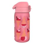 Бутилка за вода Ion8 Print, рециклирана пластмаса, 350ml, СЛАДОЛЕД - Image 3