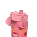 Бутилка за вода Ion8 Print, рециклирана пластмаса, 350ml, СЛАДОЛЕД - Image 4