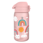 Бутилка за вода Ion8 Print, рециклирана пластмаса, 350ml,Rainbows