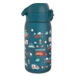 Бутилка за вода Ion8 Print, рециклирана пластмаса, 350ml, ПРЕВОЗНИ СРЕДСТВА - Image 3