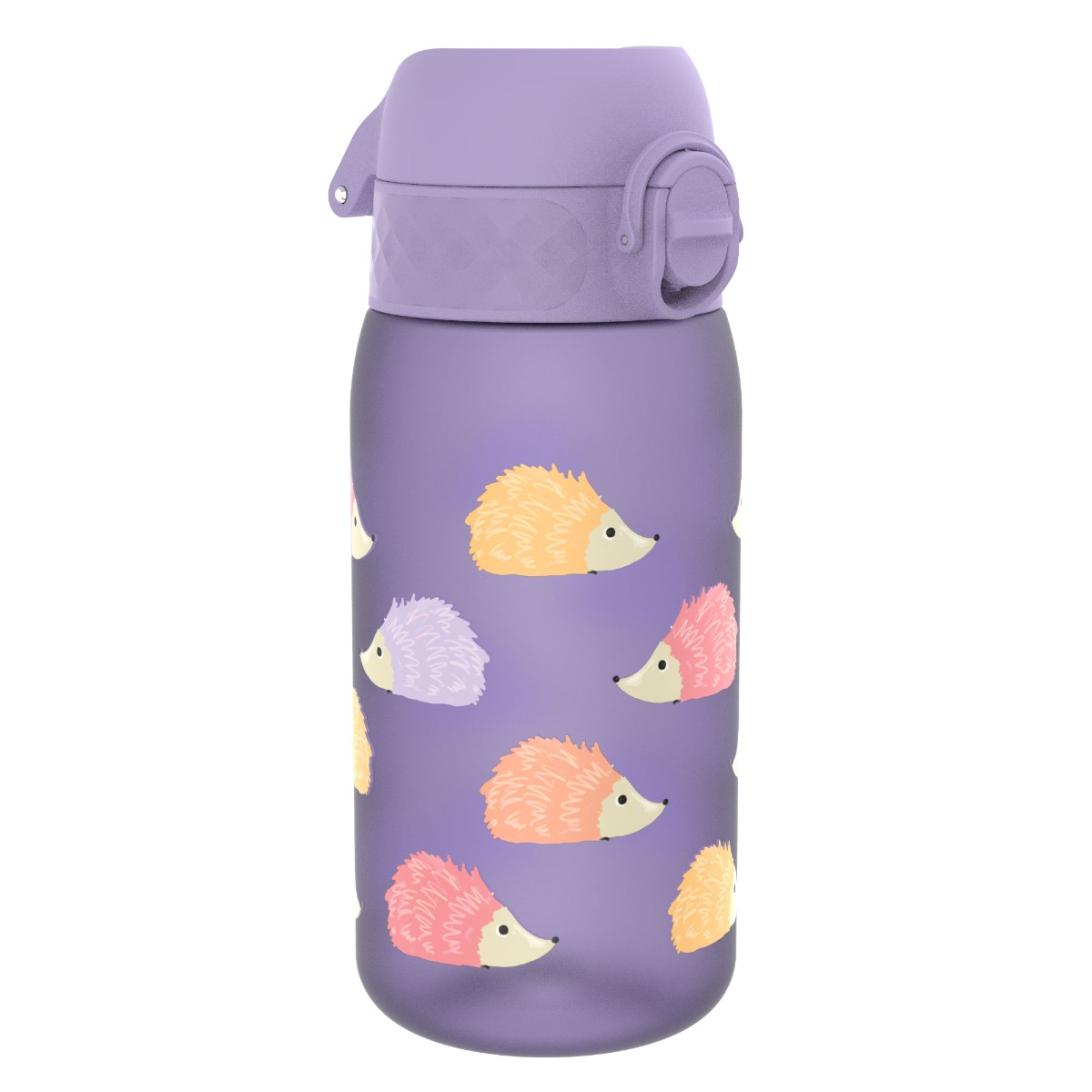 i8rf350pvhhog Бутилка за вода Ion8 Print, Recyclon, 350 ml, таралежи - Image 1