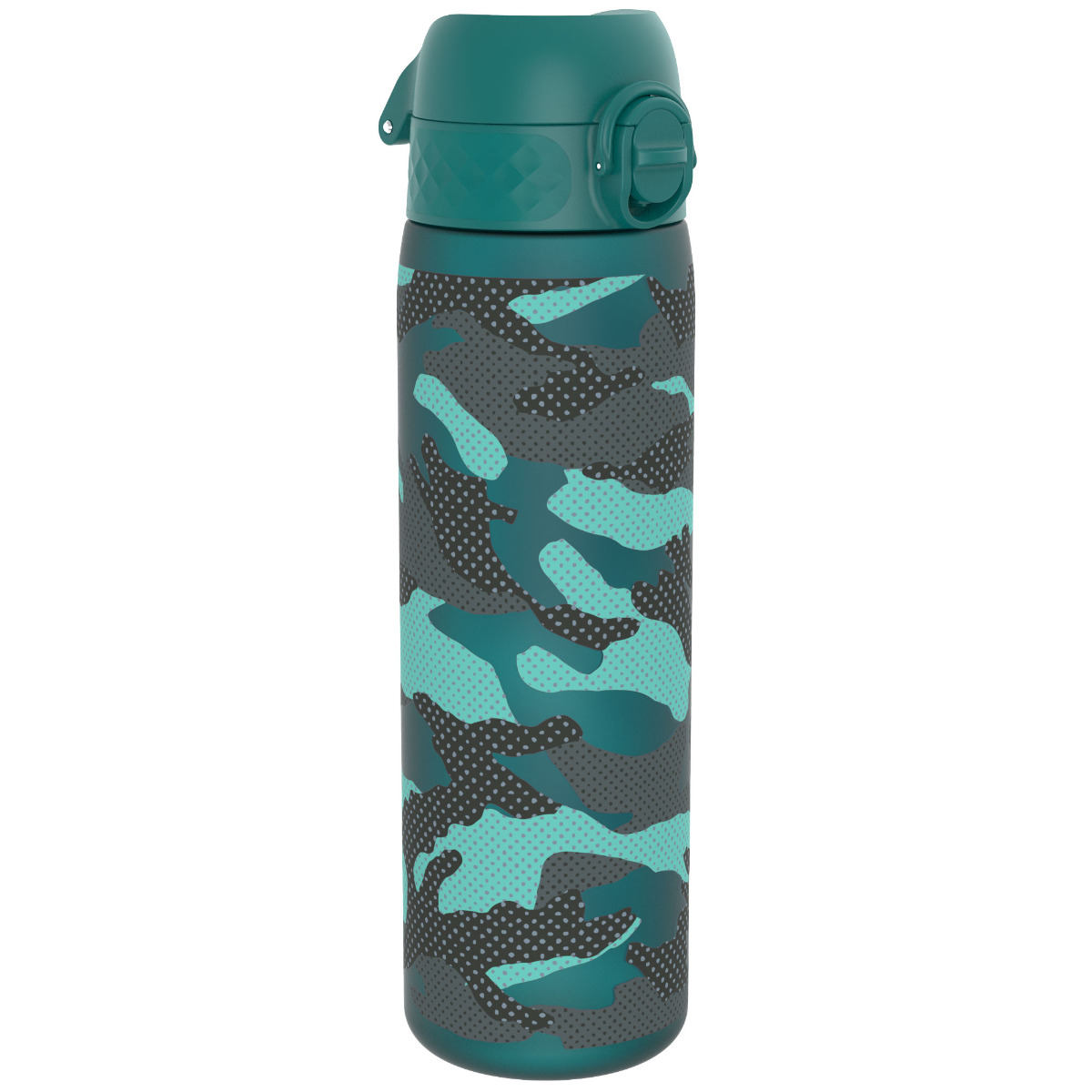 i8rf500pacamou_1_ Бутилка за вода Ion8 Print, Recyclon, 500 ml, камуфлаж - Image 1
