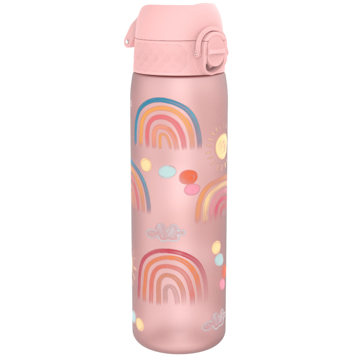i8rf500pprainb2_1_ Бутилка за вода Ion8 Print, Recyclon, 500 ml, дъга - Image 1