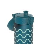 Бутилка за вода Ion8 Print, рециклирана пластмаса, 500ml, ВЪЛНИ - Image 4